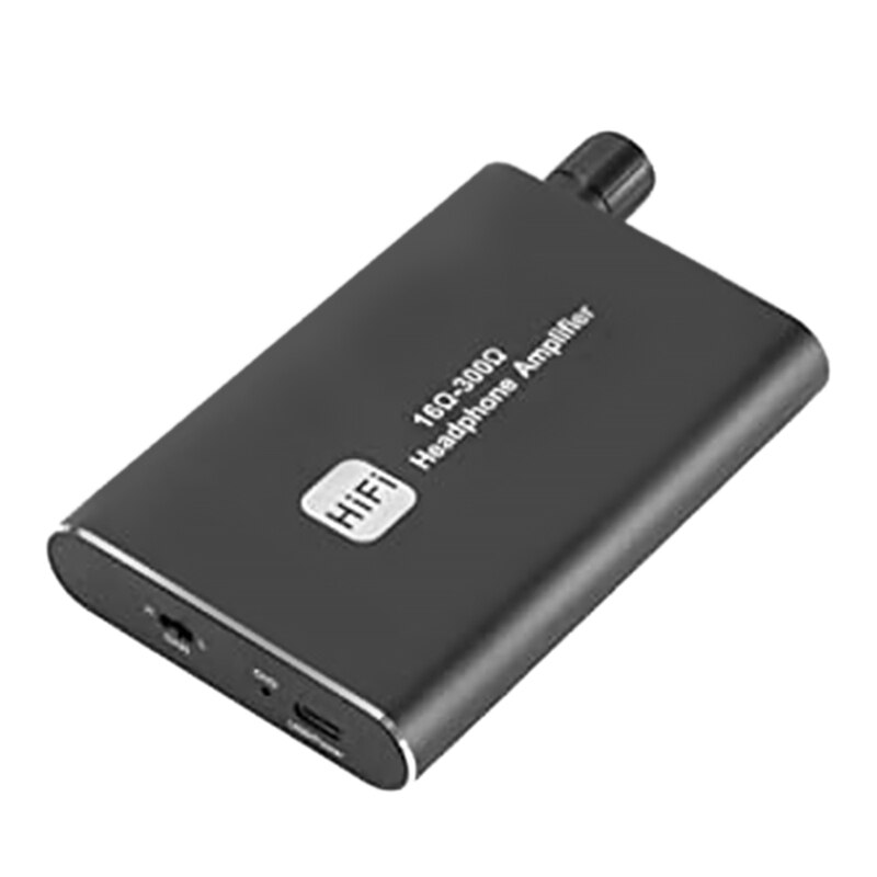 Headphone Amplifier Headphone AMP 3.5Mm Stereo Audio Input Volume Control: Default Title