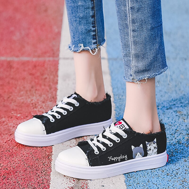 Kleurrijke damesschoenen canvas schoenen tijschoenen casual damesschoenen dames sportschoenen sneakers