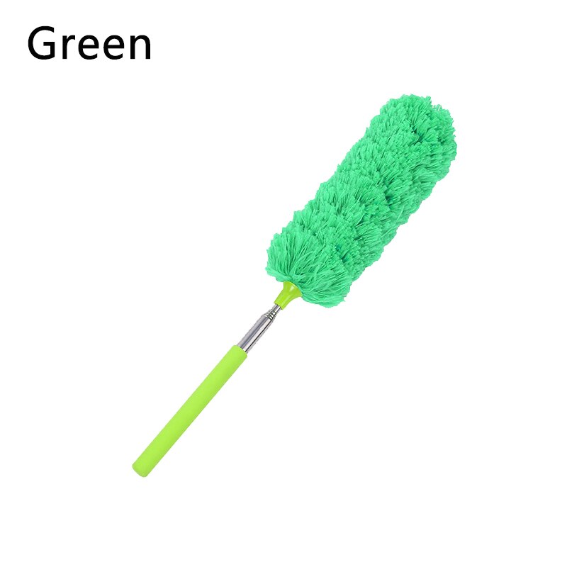 Praktisk blød mikrofiber duster børste støvrenser anti støv børste hjem air-condition bil møbler rengøring værktøj husholdning: Grøn
