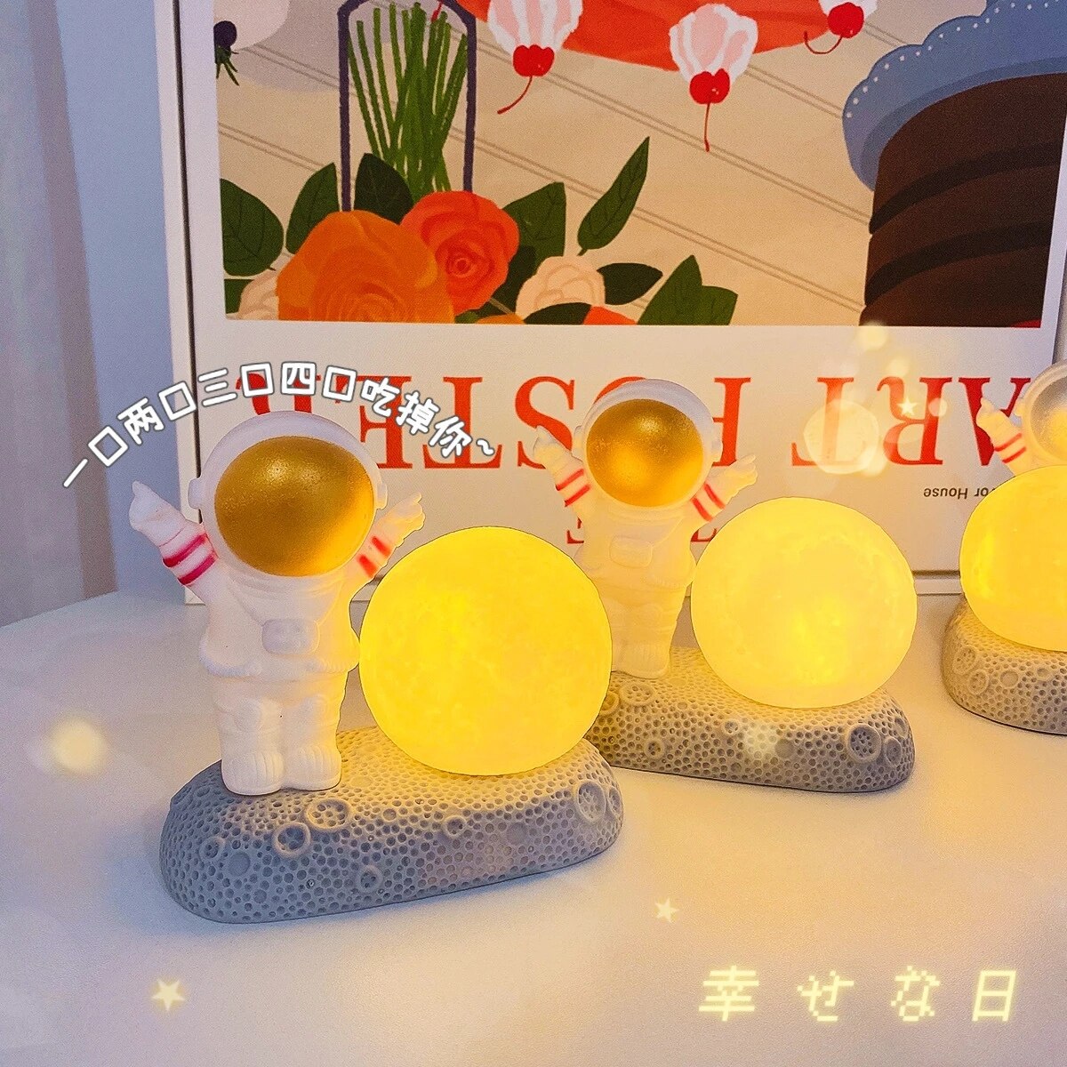 Mondgeblazen wandlamp nh met stekker
