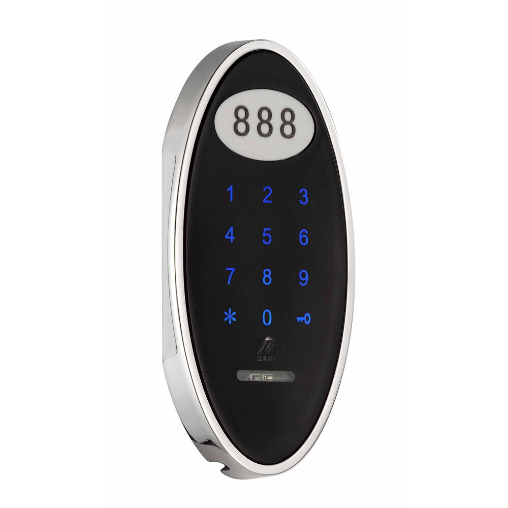 Keyless Touch Keypad Password RFID Card Key Metal Digital Electronic Sauna Cabinet Lock: silver