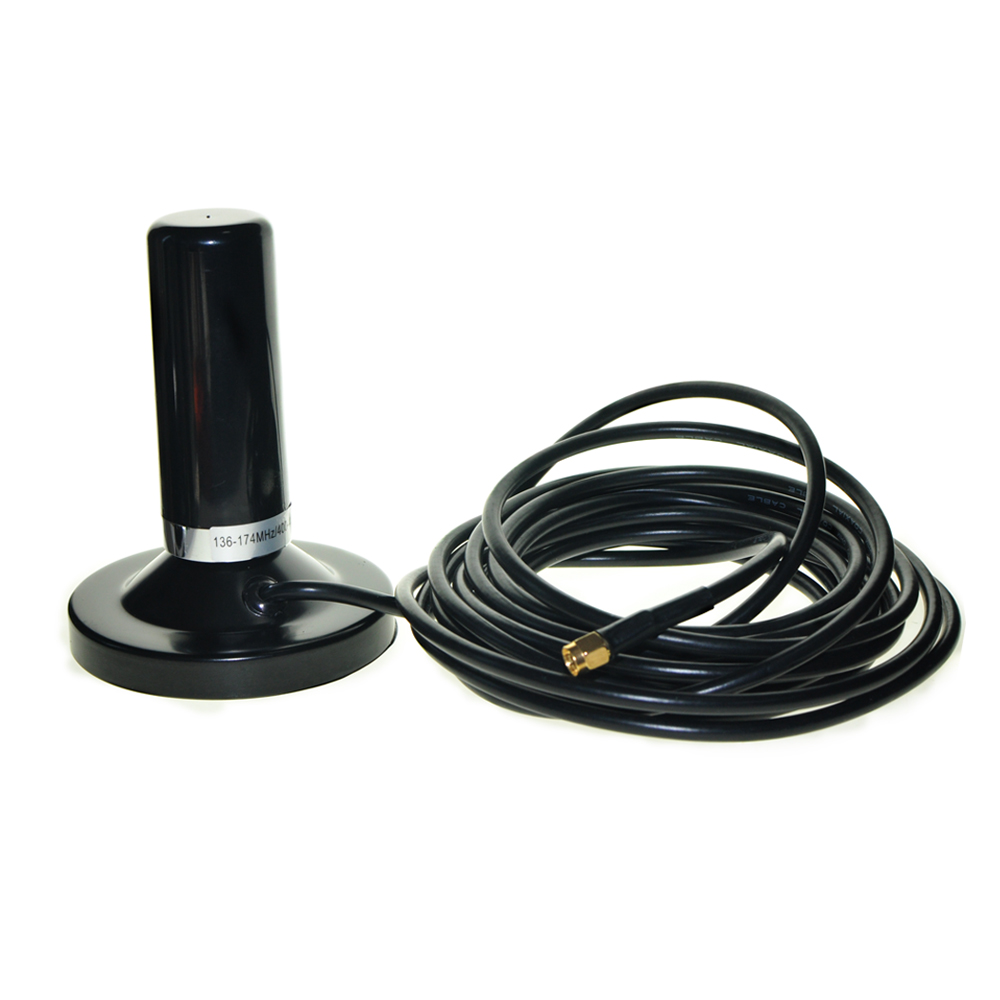 Dual Band Magnetic Base Mount Antenna with Ground Plane Kit, Vehicle Mobile Ham Radio Antenna for Garmin Alpha 100 200i 300i 200: Default Title