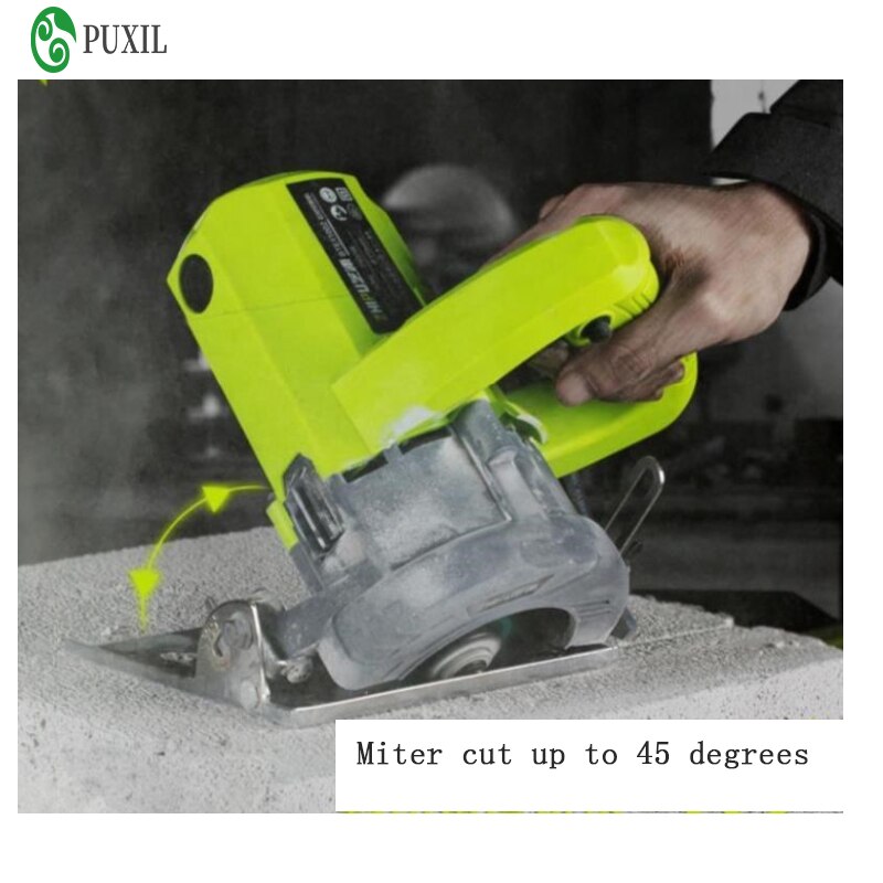 Handheld multifunction cutting machine, 45 degree toothless metal tile cutting machine