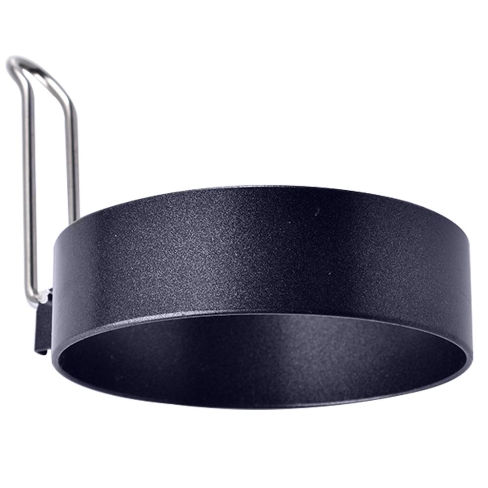 Round Egg Pancake Maker Mold Round Egg Omelet Black 4pcs Silicone Mould Frier Cooking Egg Maker Molds Household