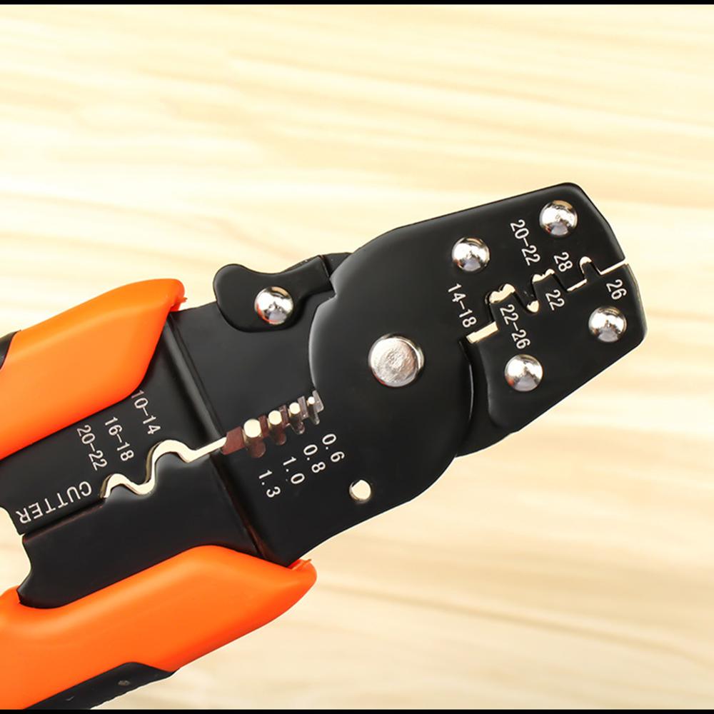 Multifunctional Useful Cable Wire Stripper Cutter Crimper Automatic Terminal Crimping Plier Hand Repair Tools
