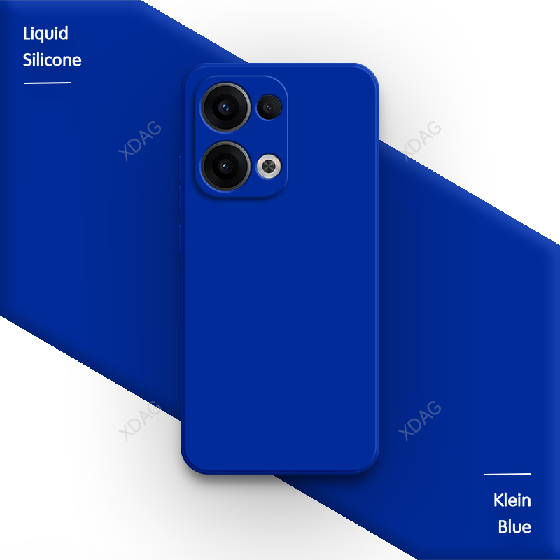 Carcasă oficială de telefon pentru oppo reno 13, reno 13 pro  f 13f s 13fs fs 5g, silicon lichid moale, 13 pro, husă spate simplă, de bază