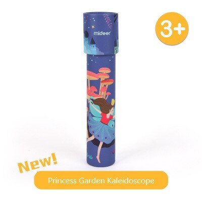 Diy Caleidoscoop Roterende Papier Educatief Speelgoed Polygon Prism Magic Kleur Wereld Kinderen Speelgoed Autisme Kid Educatief Speelgoed: Princess