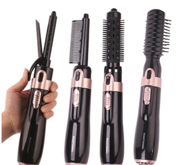 4 In 1 Styling Tool Föhn Curler Kam Salon Professionele Elektrische Föhn Blower Multifunctionele Styling Set