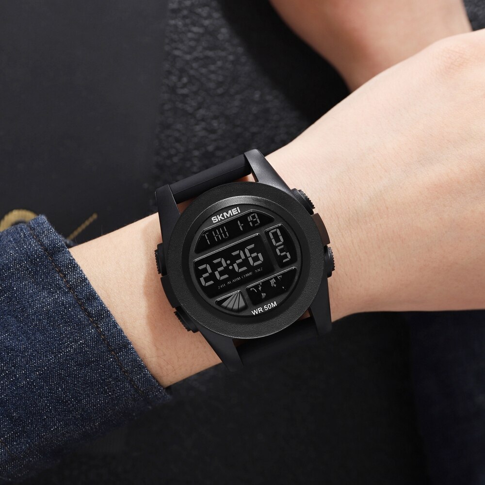 Skmei Lichtgevend Horloge Voor Mannen Sport Klok Digitale Horloges Waterdicht Horloge Horloge Alarm Countdown Relogio Masculino