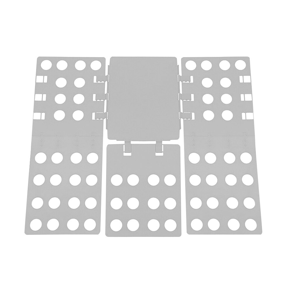 Tøj folde bord plast klud arrangør folde tøj bord skjorte arrangør t shirt mappe bord til hjemmet opbevaringsværktøjer: Mørkegrå