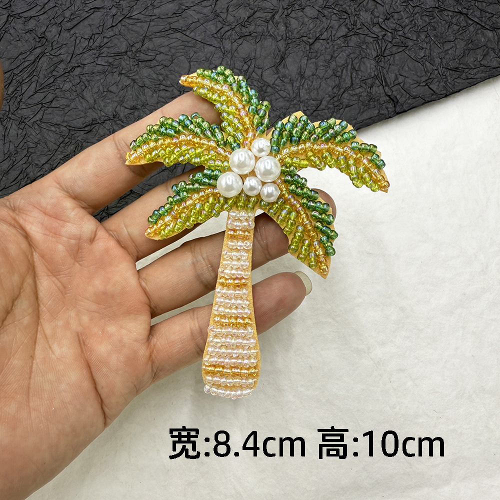 Handgemaakt, kokospalmen, zeepaardjes, dolfijnen, kleding naaien, kleding decoratie, schoenen, tassen, hoed decoratie patches: Antiek Zilver