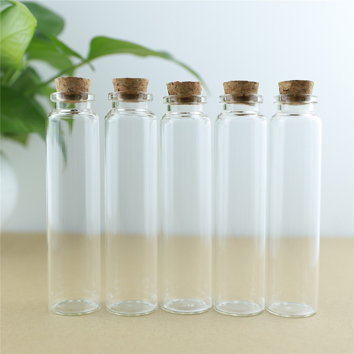 Bouchons de bouteilles en verre, 30x120mm, 60ml, 12 pièces