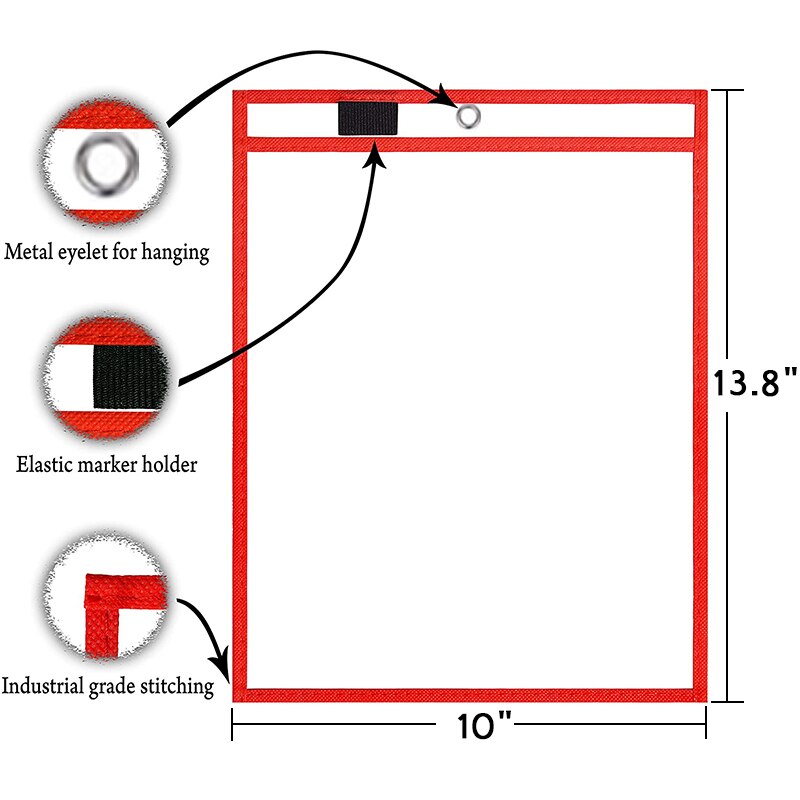 2/4/6/8/10 transparente pincel seco bolsa niños tablero de dibujo DIY dibujo para pintar para colorear aprender educación juguetes para niños de