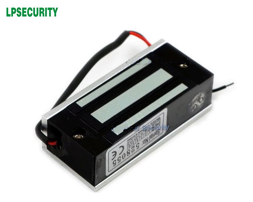 Mini cerradura de puerta magnética electromagnética electrónica de una sola Puerta, 60Kg/100Lbs, para control de acceso a la casa