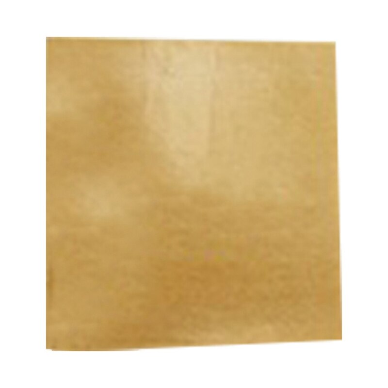 Papel Kraft de grado alimenticio papel envolver aceite para envolver papel de cera absorbente para pastel Pizza Sandwich comida rápida frita: 18.5x18.5CM