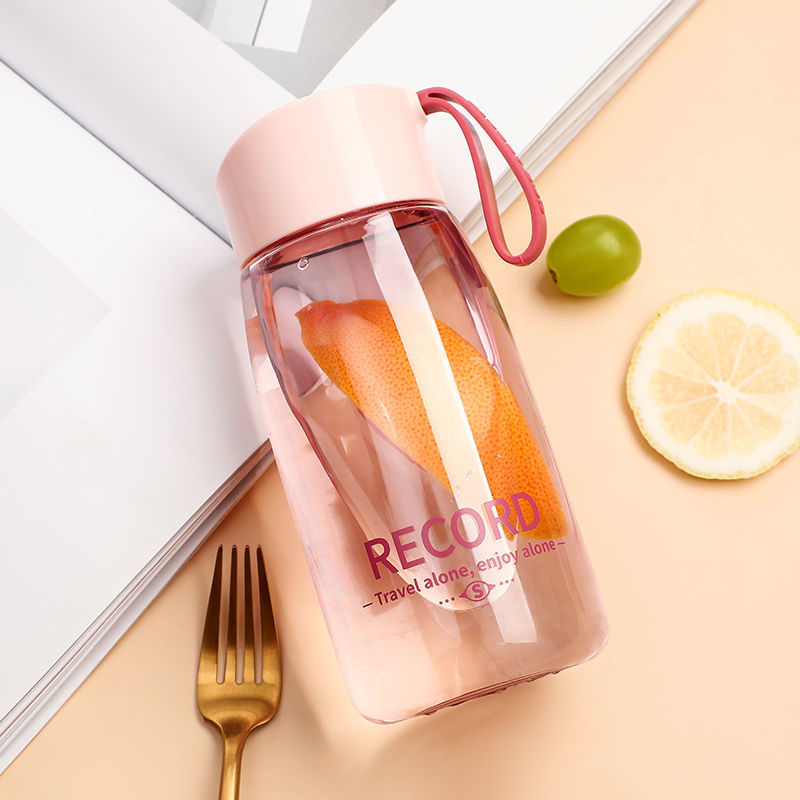 Sakura-botellas de agua de vidrio decorativas, vasos portátiles de vidrio reutilizables, buenas tazas resistentes al calor, botella de agua b