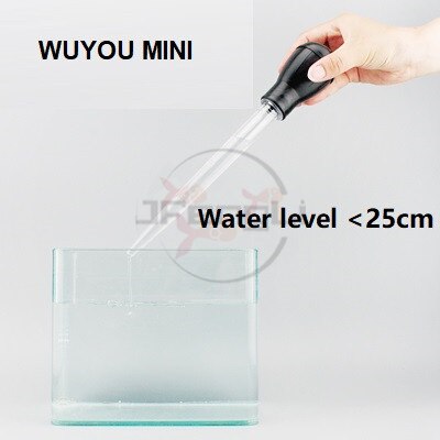 [Rusland] Syphon Fish Tank Water Wisselaar Wassen Schoon Sifon Lange Zuigleiding Wc Water Wind Gratis Mini Nano aquarium Plant: Default Title