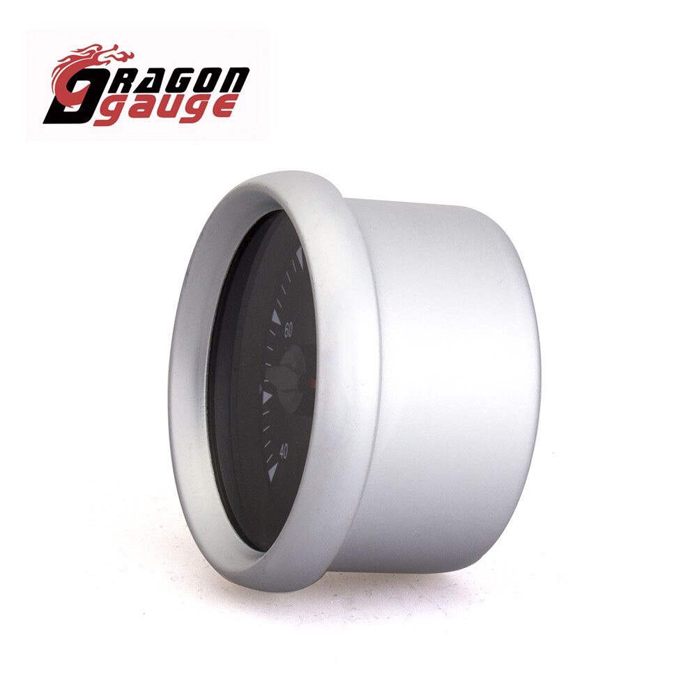 DRAGON GAUGE 60mm Boost Gauge Vacuum Gauge PSI/BAR/In.Hg Digital Pointer Dual Display With Boost Sensor and Gauge Rack