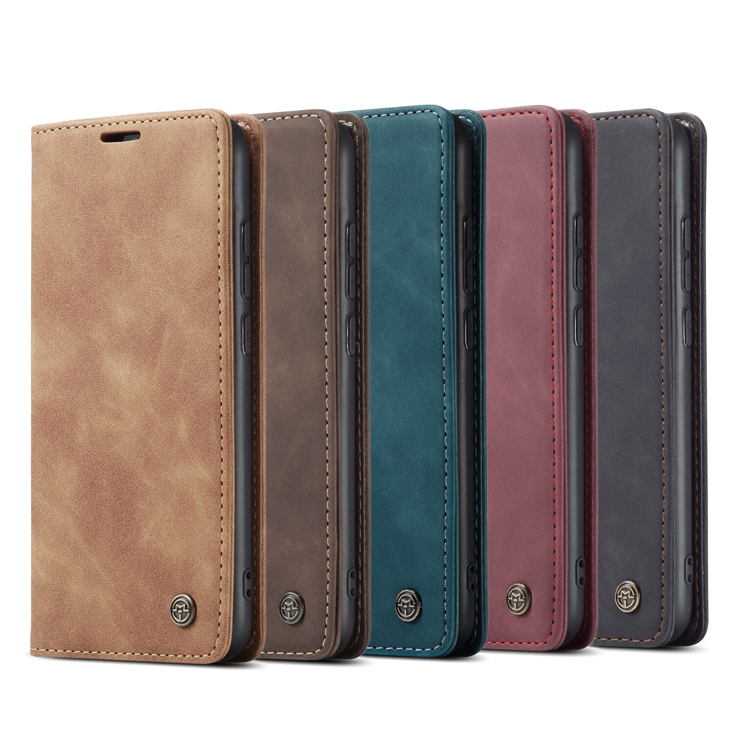 Caseme original voor samsung galaxy  s20 fe lite luxe zakelijke leren hoes magnetische flip portemonnee telefoonhoes fundas coque