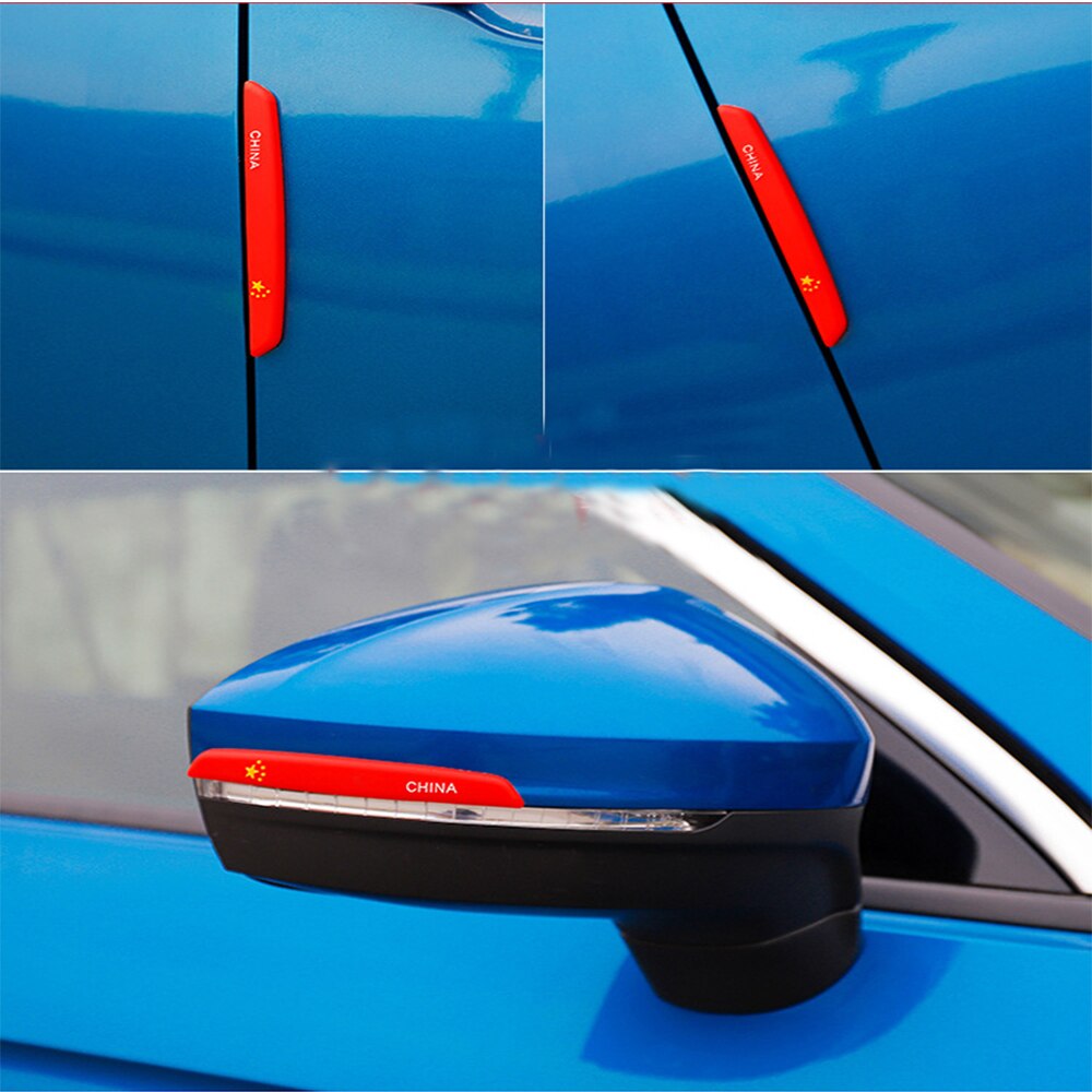 Protector de puerta de coche, 6 uds., para Borde de esquina, Protector de protección de moldura embellecedora, Protector de rayas, barra de Tope de puerta de coche