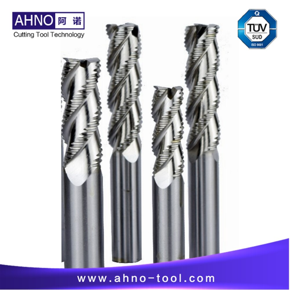 AHNO Carbide Ruwer voor Aluminium of Aluminium Legering of Titanium van D6.0 om D20.0 voor CNC Freesmachine