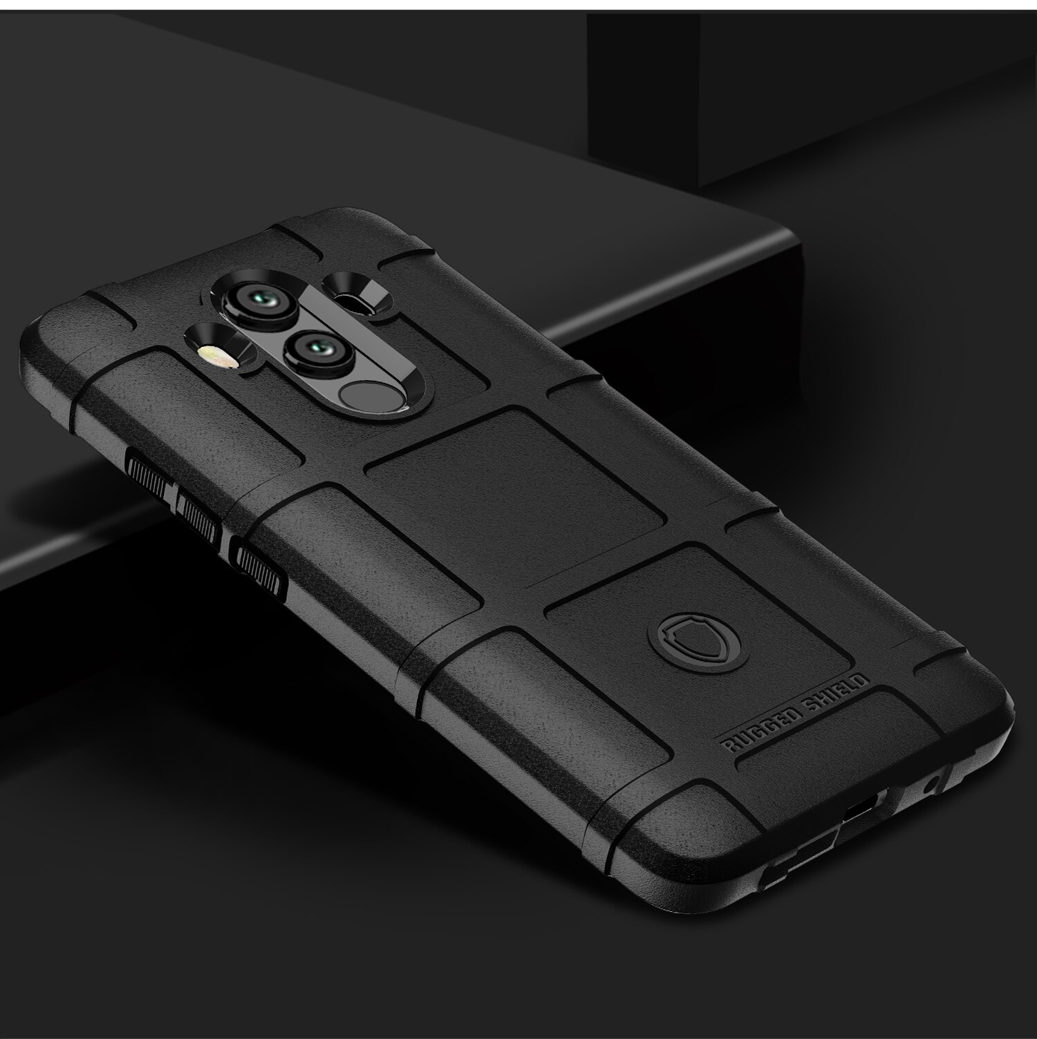 Armor Shock Absorption Shockproof Case For Huawei Mate 10 Porsche Anti Scratch Carbon Fiber Bag Cover 6.0 inch