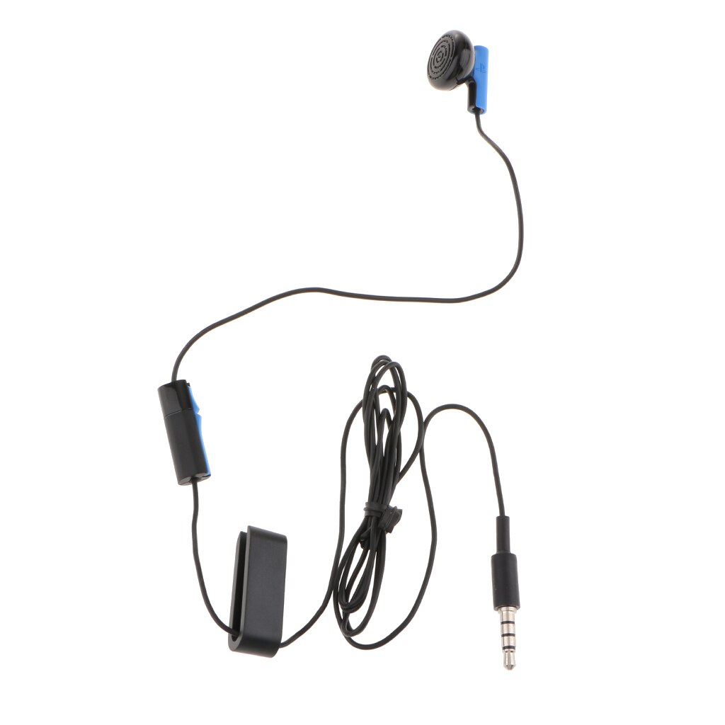 Kopfhörer für Sony PS4 Headset Chat Einzel Kopfhörer Spiel Hörer Ohrhörer in Ohr Mikrofon Control
