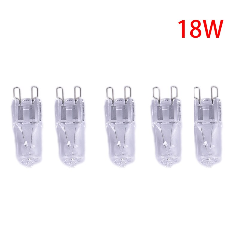 5 stk  g9 220v ledet pære 18w 28w 33w 35w halogenlampe supersterk varm hvit /3 stk  g4 10w: 18w