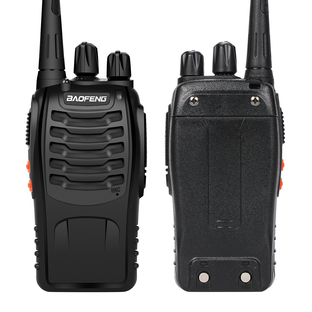 BaoFeng 1/2pcs BF-888S Walkie Talkie USB adattatore di carica UHF 400-470MHZ 2-Way Radio 16CH A Lungo Raggio con il trasduttore auricolare