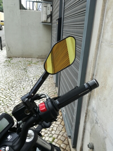 Z900 Z1000 Universele 8Mm 10Mm Motorfiets Achteruitkijkspiegel Aluminium Cnc Motorfiets Achteruitkijkspiegel Ultra Hd Achteruitkijkspiegel