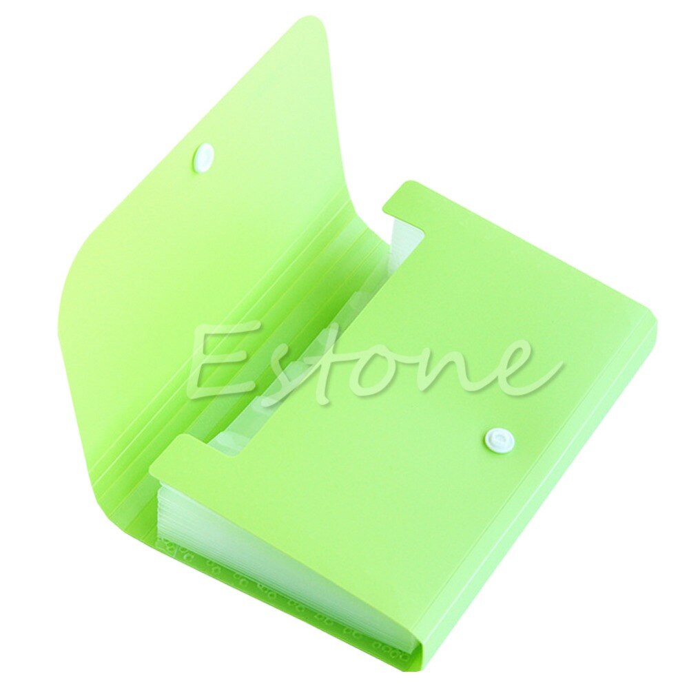 File Document Folder Bag Case Bills Receipts Pouch Card Holder Organizer