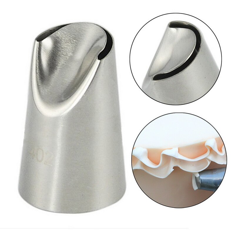 8Pcs Big Size Russische Pastry Icing Piping Nozzles Rvs Decorating Tip Cake Cupcake Decorateur Rose Accessoires Keuken: Sky Blue