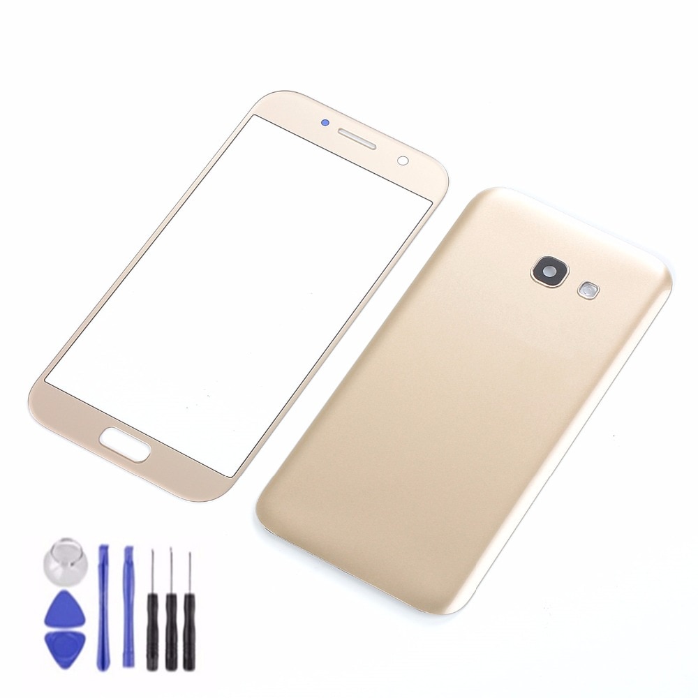 For Samsung Galaxy A5 A520 A520F LCD Touch Screen Panel Sensor Digitizer Glass+Housing Back Battery Cover+Adhesive+Tools