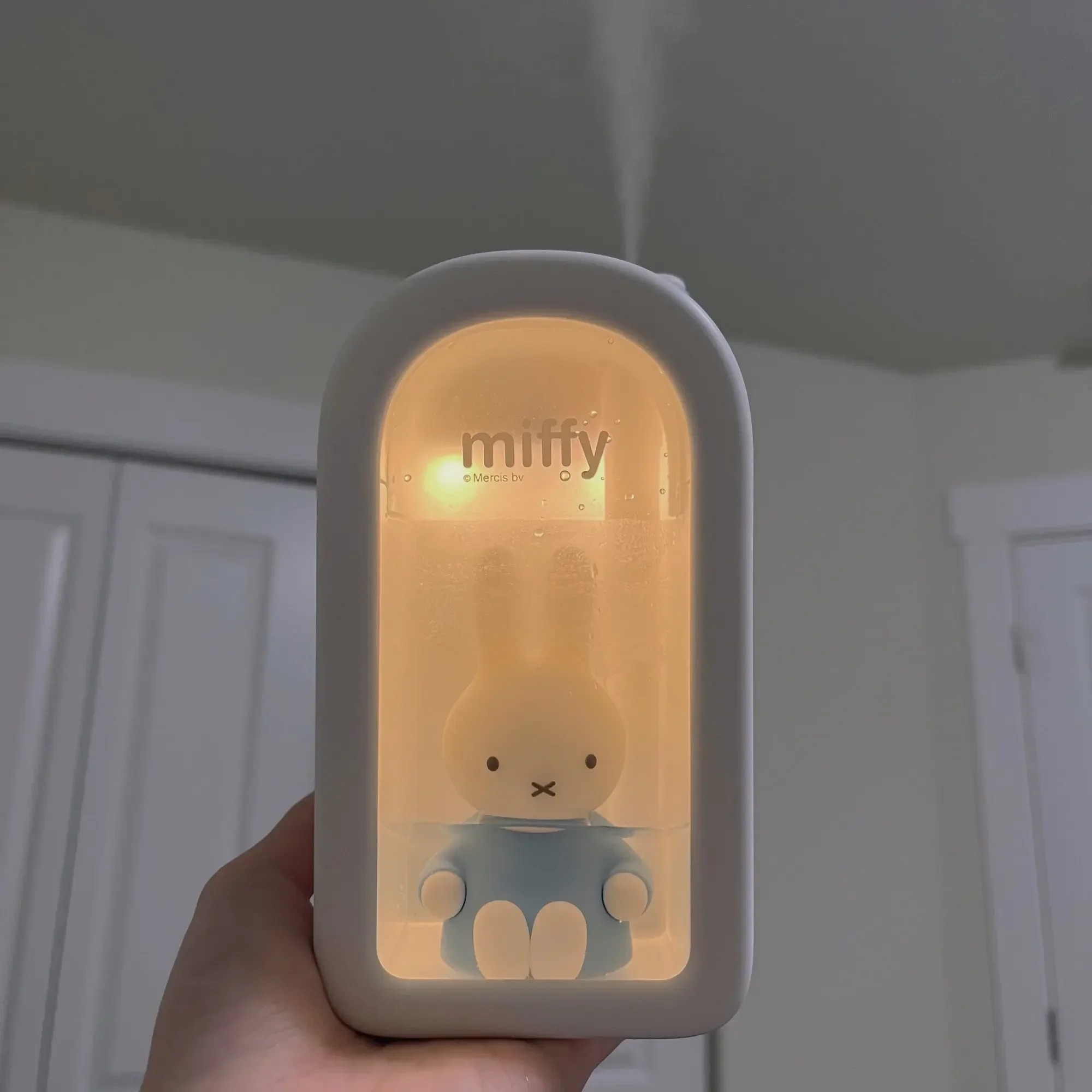 Miffy X MIPOW 380ML Cool Mist Humidifier Cute with Night Light USB Portable Air Humidifier Bedroom Home
