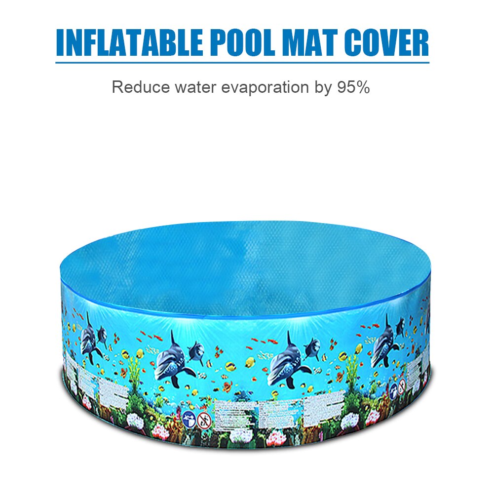 Couverture de piscine de 1.22 m/1.52 m/1.83m, Film isolant, imperméable, anti-poussière, accessoires pour sources chaudes