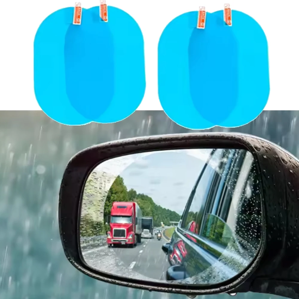 Anti Fog Car Sticker Mirror Window Clear Film Car Rearview Mirror Protective Film Waterproof Car Sticker Side Window Mirror