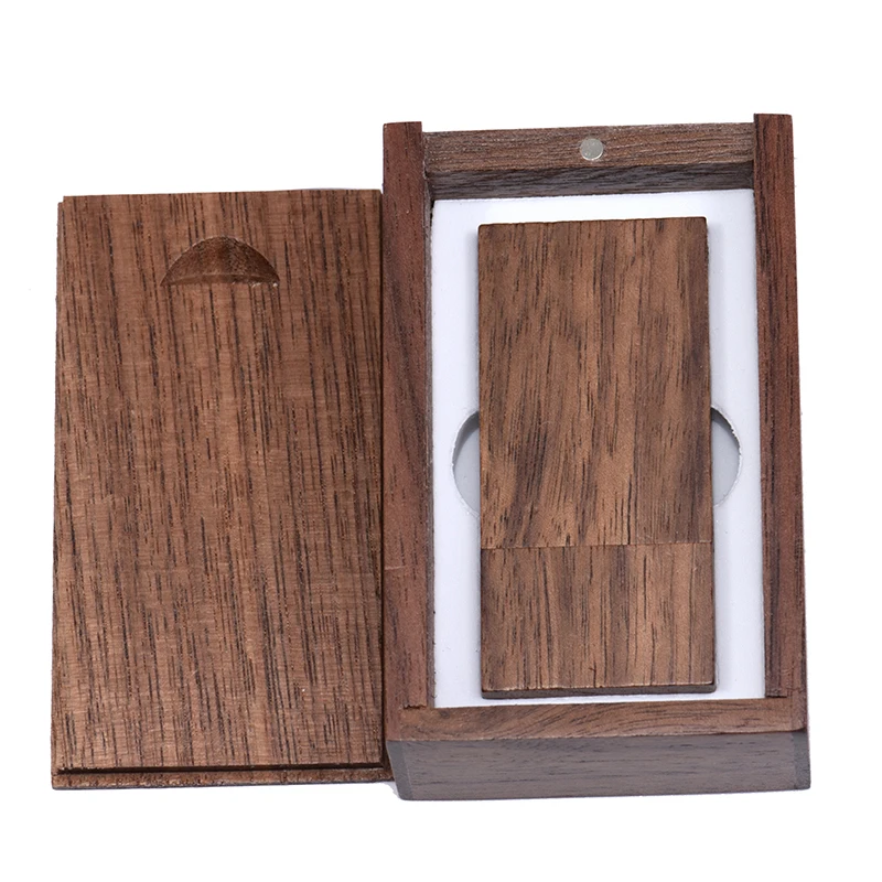 1 Uds. Unidades Flash USB con logotipo personalizado gratis, unidad colgante de bloque de madera de 64GB, unidad de bolígrafo de de boda de 32GB, memoria USB 2,0 de 16GB, 8GB, 4GB
