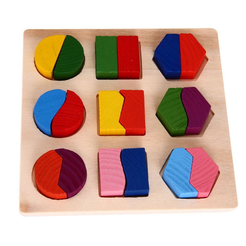Houten Puzzel Spelletjes Educatief Speelgoed voor Baby Kind