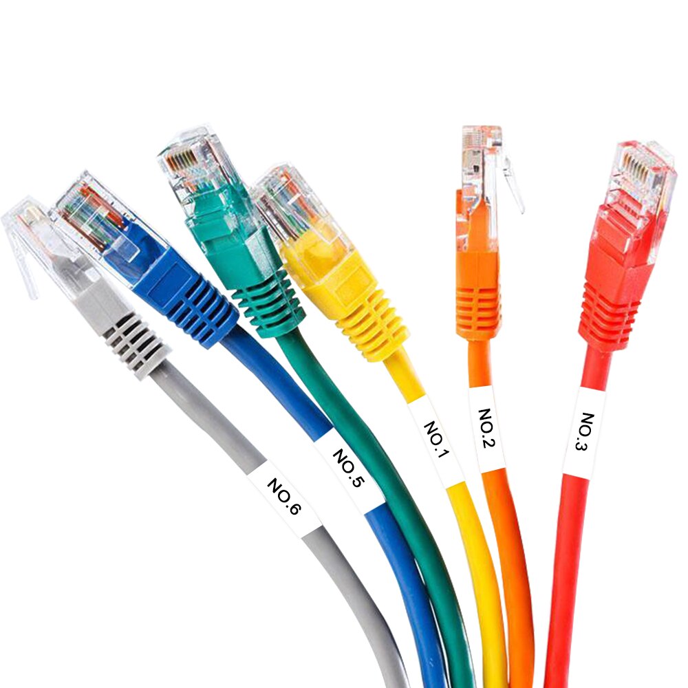 1PC 18488 18490 18489 18491 Kompatibel für DYMO Nashorn Industrielle flexibel Nylon Etikett Bänder für DYMO Nashorn 5200 Etikett Hersteller 12mm