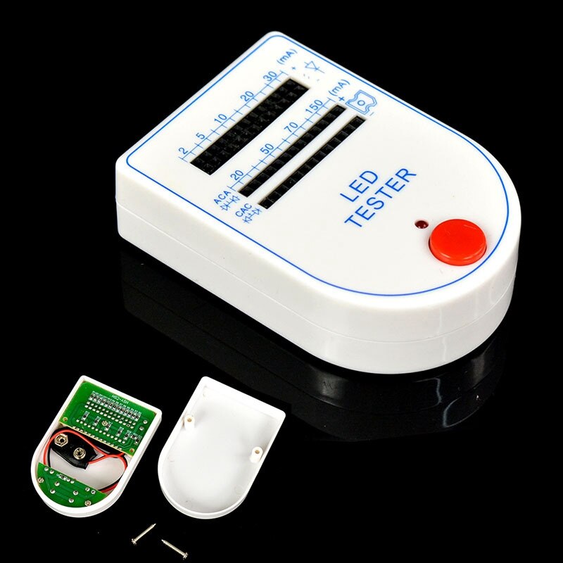 2-150MA Mini Handy LED Test Box Tester for Light-Emitting Diode Lamp Bulb Battery Tester Handy Device LED Tester