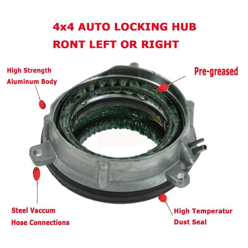 4-Wheel Drive 4X4 4WD Auto Locking Hub Axle Actuator Front Left or Right -7L1Z3C247A - for Ford F150 Expedition, Lincoln Navigat