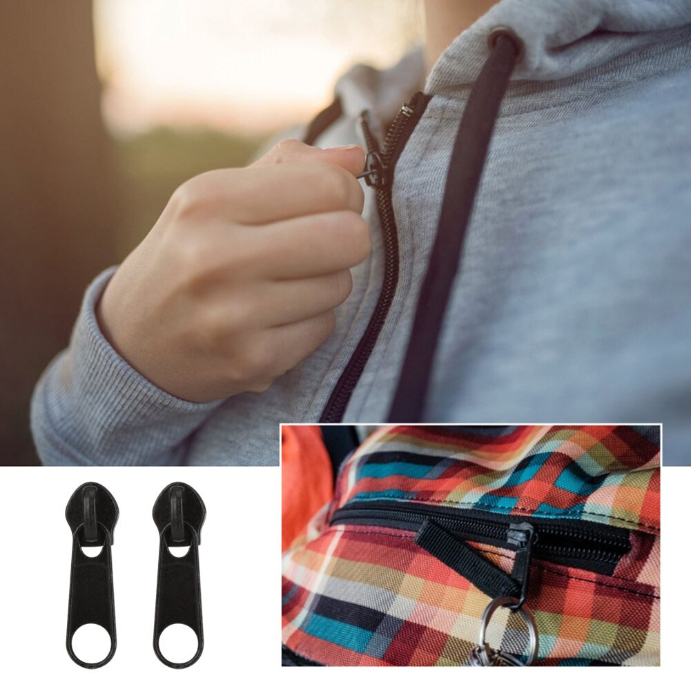 Zipper Replacement Head Zipper Repair Kit Install Pliers Universal Zipper Chain Head Kit Sewing Clothes Replacement Slider