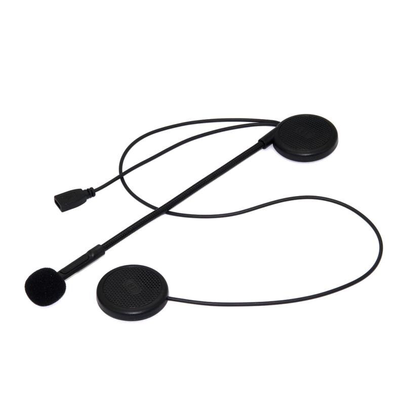 Ultra-Dunne Auto Elektronica Accessoires Wirless Bluetooth Carkit Headset Oortelefoon Helm Speaker Met Spons Microfoon