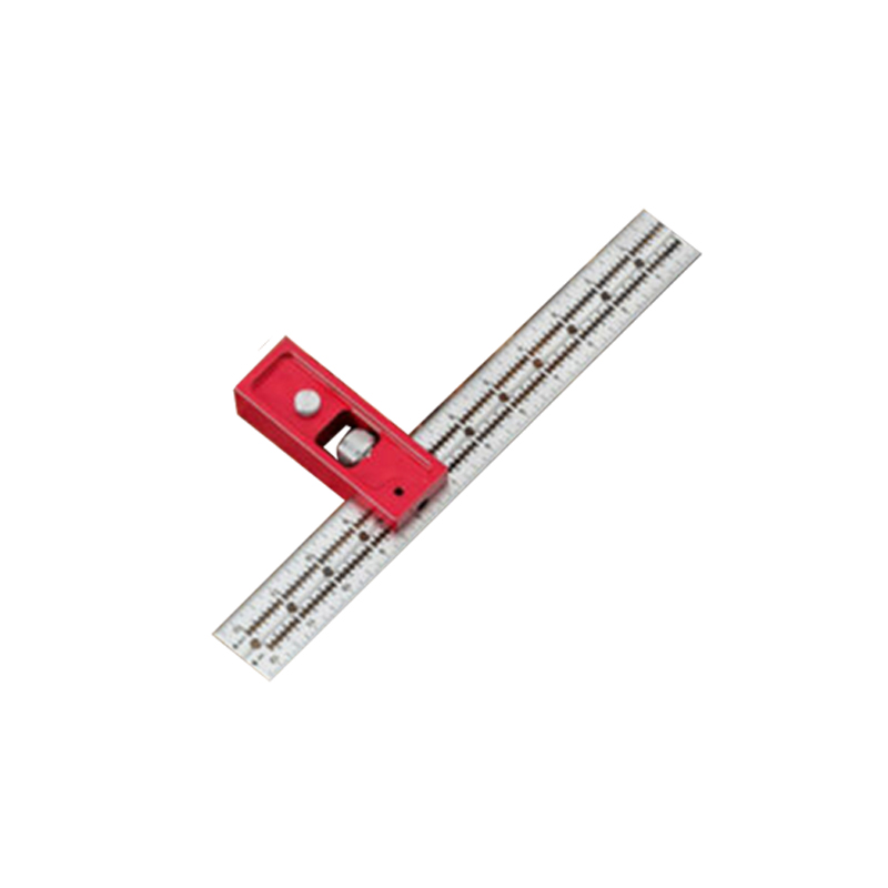 1pc Adjustable Sliding Woodworking Caliper Multifunction T-type Hole Ruler Scribing Marking Line Gauge Measuring Tool: Right angle 30cm