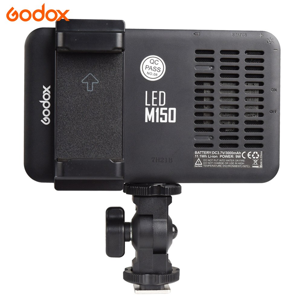 GODOX M150 LED Light 5600K White Color Led panel Selfie light Lamp for Iphone Smart Phone Video Camera maquiagem