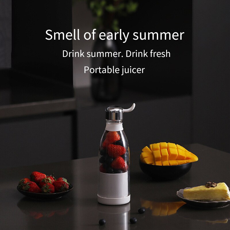 Draagbare Blender Juicer Usb Oplaadbare Draagbare Elektrische Juicer Mini Smoothie Blender Cup Blenders Huishoudapparatuur Juicers