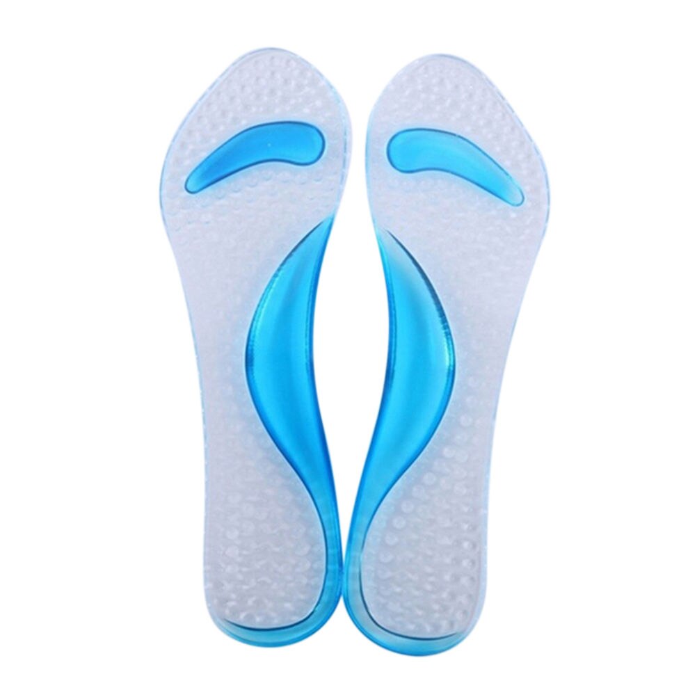 Plantillas para tacones altos transparentes de silicona, cojín para pies, soporte para ARCO, almohadillas para zapatos