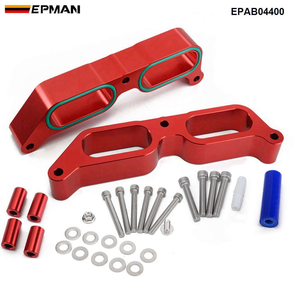 Epman Billet Power Block Intake Manifold Spacers For Subaru BRZ FR-S 13-17 EPAB04400: Red