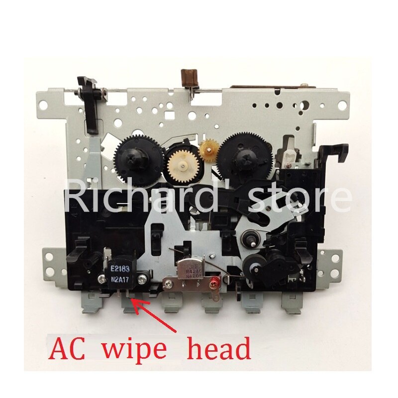 Nostalgia Old-Fashioned Tape Recorder Core Player Cassette Machine Set DIY Modification Accessories EG-530AD 6V 9V 12V: with AC wipe head