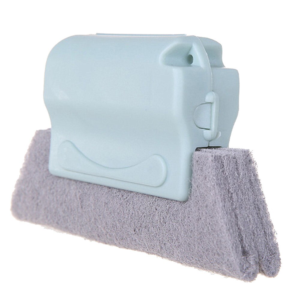 Brosse de nettoyage à rainure créative multifonction, Brosse de décontamination magique pour cadre de fenêtre porte de cuisine, Brosse de Toilette en Silicone: A